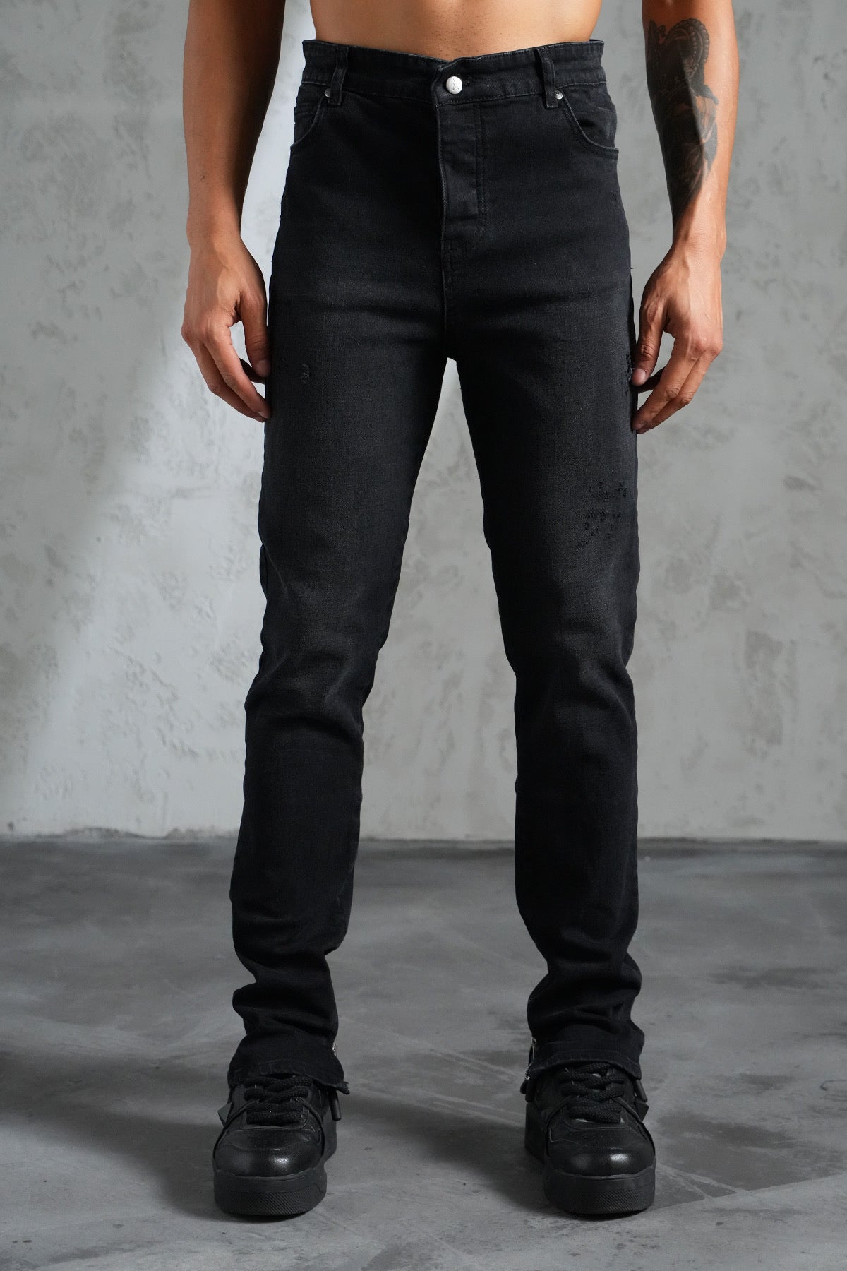 JEANS SLIM ZIPPED