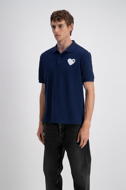 T-SHIRT POLO CŒUR